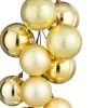 Mica Decorations kerst ornament bundel goud 16 x 16 x 46 cm