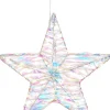 Mica Decorations kerstster iriserend 30 x 7 x 30 cm