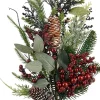 Mica Decorations kersttak Bodi bessen bordeaux 73 cm