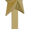 Mica Decorations kranshouder ster goud 14 x 11 x 39