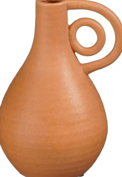 Mica Decorations kruik Ymke oranje 15 x 13 x 21 cm