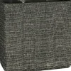 Mica Decorations plantenbak Siri grijs 28 x 14 x 28 cm