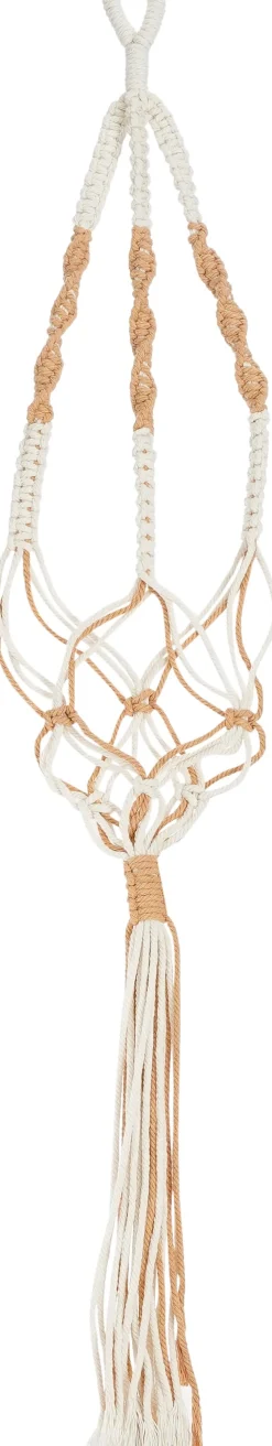 Mica Decorations plantenhanger beige 84 x 4 x 1,5 cm