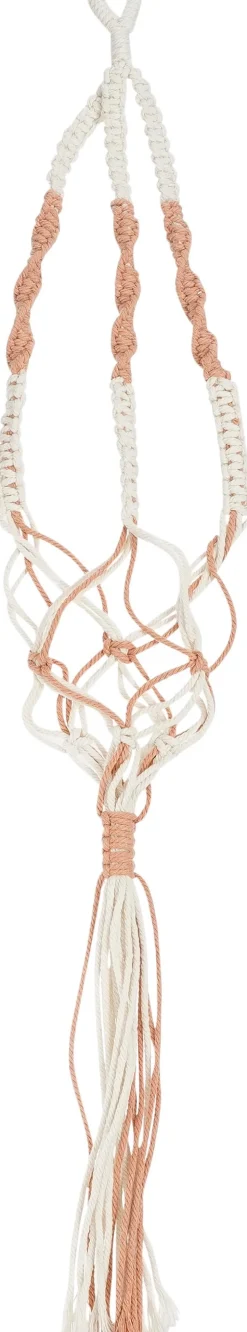 Mica Decorations plantenhanger crème 84 x 4 x 1,5 cm