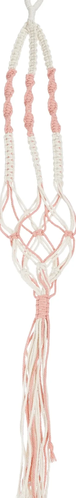 Mica Decorations plantenhanger roze 84 x 4 x 1,5 cm