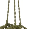 Mica Decorations plantenhanger groen D 14 H 70 cm