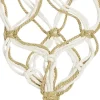 Mica Decorations plantenhanger bruin 84 x 4 x 1,5 cm