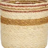 Mica Decorations plantenmand Jameson geel D 16 H 16 cm