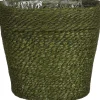 Mica Decorations plantenmand Raja groen D 24 H 22,5 cm