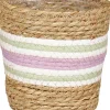 Mica Decorations plantenmand Rachel paars D 14 H 14 cm