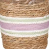Mica Decorations plantenmand Rachel paars D 19 H 19 cm