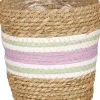 Mica Decorations plantenmand Rachel paars D 16 H 16 cm