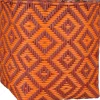 Mica Decorations plantenmand Merlijn oranje / terracotta 27 x 27 x 30 cm