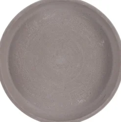 Mica Decorations plantenschotel Stan grijs D 16 H 2 cm