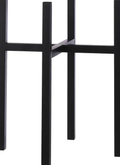 Mica Decorations plantenstandaard Ascot XL zwart 41,5 x 41,5 x 50 cm