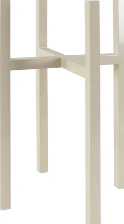 Mica Decorations plantenstandaard Ascot XL beige 34 x 34 x 49,5 cm
