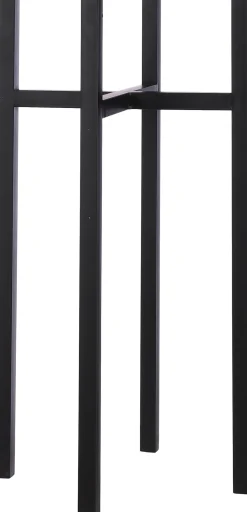 Mica Decorations plantenstandaard Ascot XL zwart 37,5 x 37,5 x 71 cm