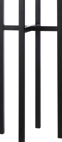 Mica Decorations plantenstandaard Ascot XL zwart 34 x 34 x 71 cm