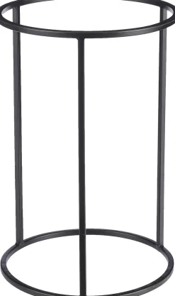 Mica Decorations plantenstandaard zwart D 42 H 75 cm