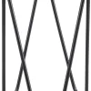 Mica Decorations plantenstandaard zwart D 21,5 H 32 cm