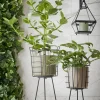 Mica Decorations plantenstandaard Midar zwart D 31 H 77 cm