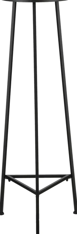 Mica Decorations plantentafel zwart D 35 H 120 cm