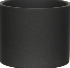 Mica Decorations pot Era rond D 15 H 13 cm mat donkergrijs