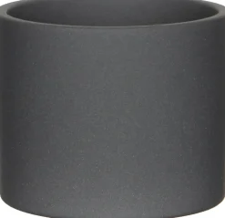 Mica Decorations pot Era rond D 15 H 13 cm mat grijs