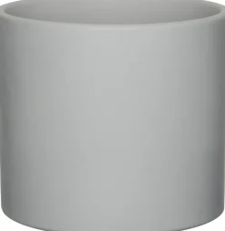 Mica Decorations pot Era rond D 19,5 H 17,5 cm mat lichtgrijs