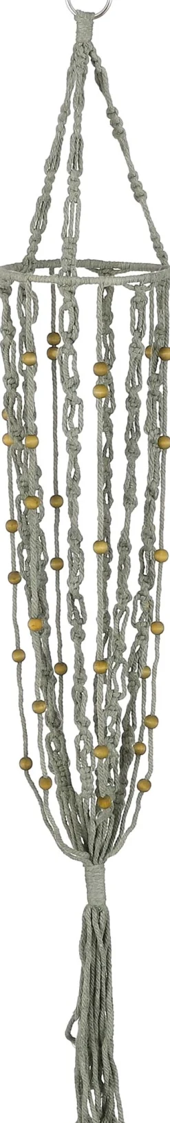 Mica Decorations pothouder Meran groen D 14 H 100 cm
