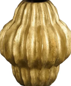 Mica Decorations vaas Altea goud D 24,5 H 28 cm