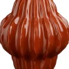 Mica Decorations vaas Altea rood D 24,5 H 28 cm