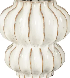 Mica Decorations vaas Altea wit D 33 H 35 cm