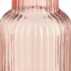 Mica Decorations vaas Ambre lichtroze D 14 H 20 cm