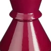 Mica Decorations vaas Ashton rood D 16 H 30 cm