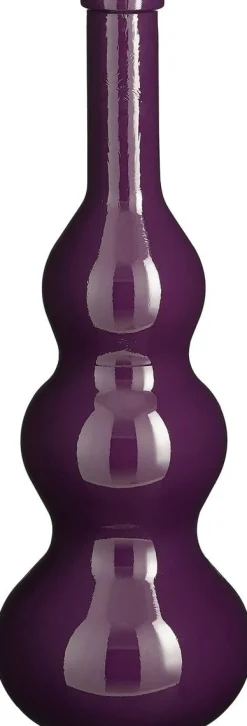 Mica Decorations vaas Benito paars D 26,5 H 75 cm
