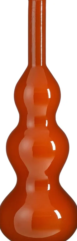 Mica Decorations vaas Benito oranje D 33 H 100 cm