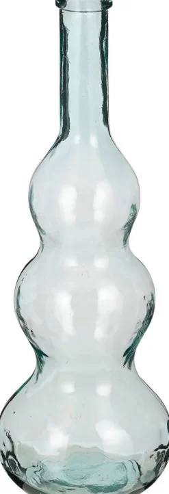 Mica Decorations vaas Benito transparant D 26,5 H 75 cm