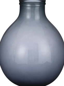 Mica Decorations vaas Civita blauw D 37 H 46 cm