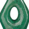 Mica Decorations vaas Darla groen 18,5 x 9 x 30 cm