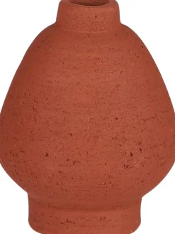 Mica Decorations vaas Denver terracotta D 11,5 H 14 cm