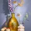 Mica Decorations vaas Firenza geel D 29 H 59 cm