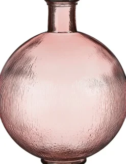 Mica Decorations vaas Firenza roze D 34 H 42 cm