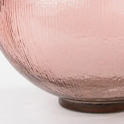 Mica Decorations vaas Firenza roze D 34 H 42 cm