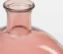 Mica Decorations vaas Firenza roze D 34 H 42 cm