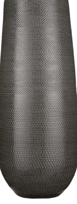 Mica Decorations vaas Gabriel grijs D 24 H 60 cm
