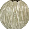 Mica Decorations vaas Jovi groen / beige 27,5 x 15,5 x 27 cm