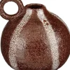 Mica Decorations vaas Kole bruin D 12 H 12,5 cm