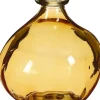 Mica Decorations vaas Organic geel D 16 H 18 cm