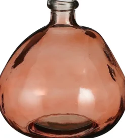 Mica Decorations vaas Pinto bruin D 20 H 23 cm